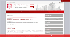 Desktop Screenshot of bip.warszawa.wsa.gov.pl