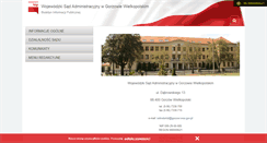 Desktop Screenshot of gorzow.wsa.gov.pl