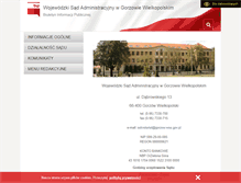 Tablet Screenshot of gorzow.wsa.gov.pl